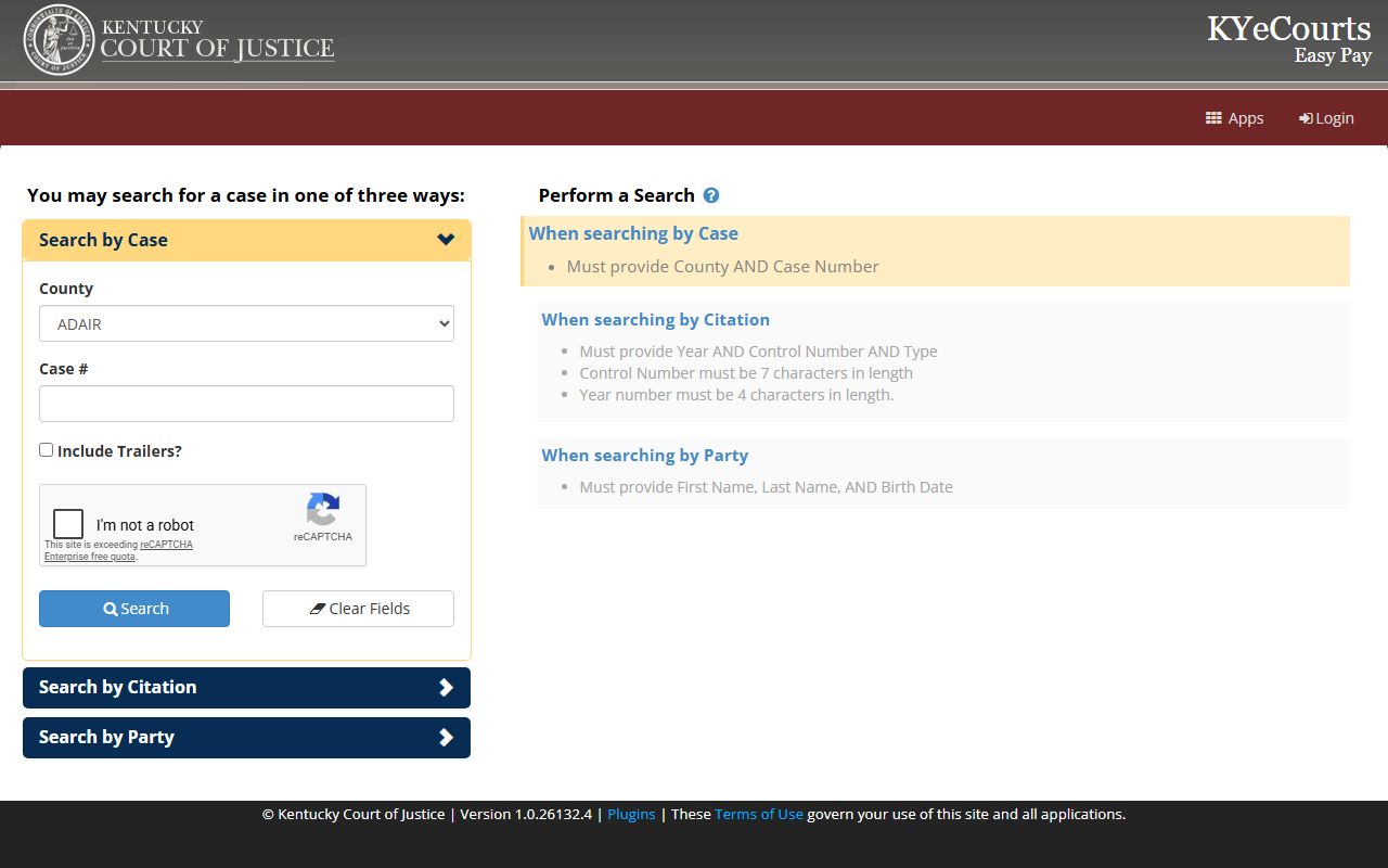 Montgomery County arrest records and court charges Easy Pay search