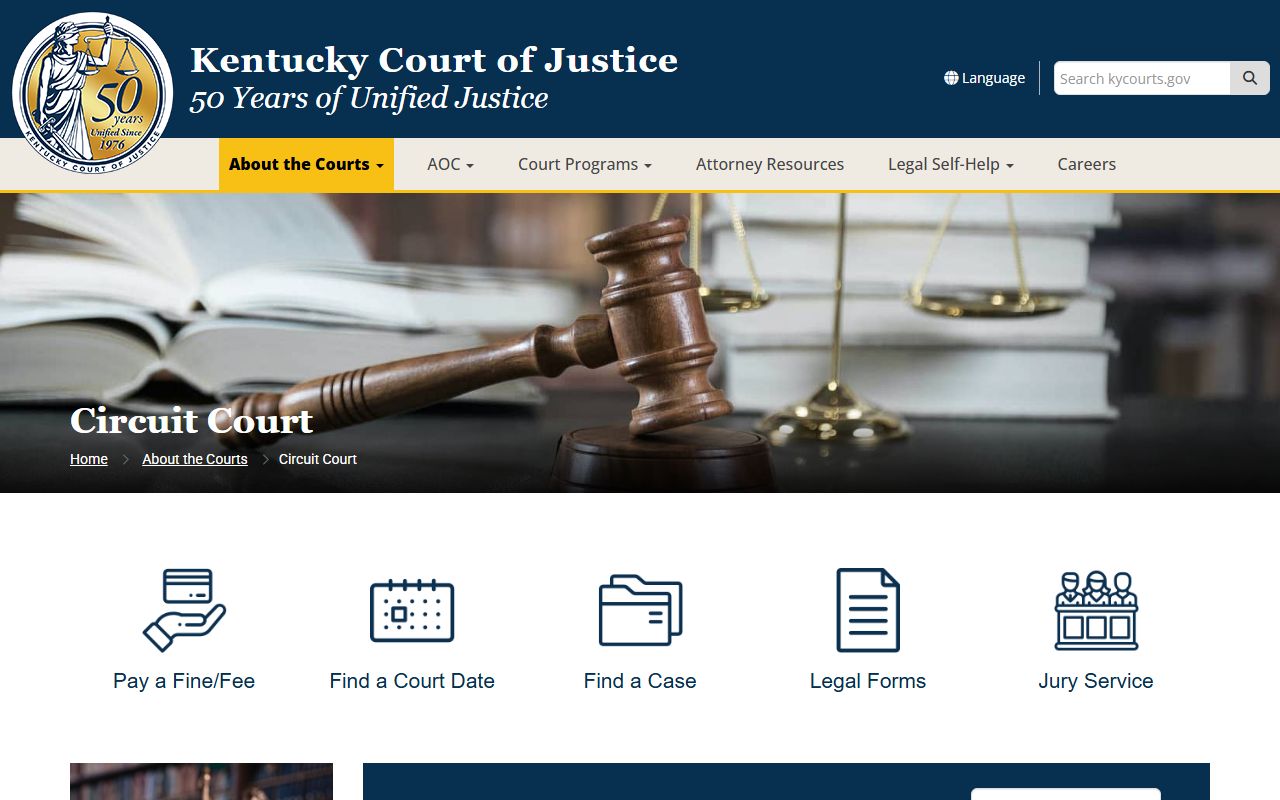 Montgomery County court dockets Kentucky Circuit Court jurisdiction