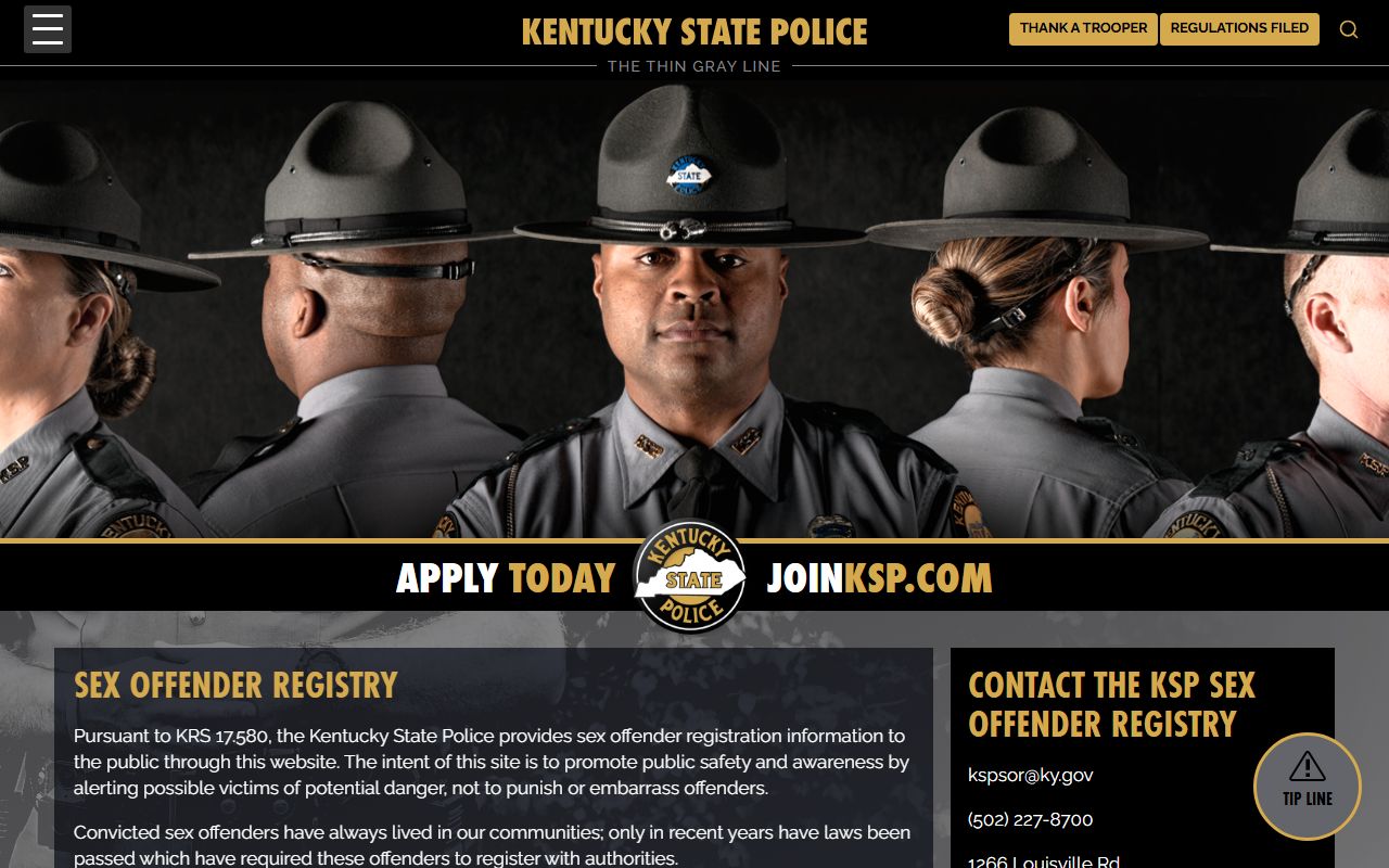 Montgomery County warrant records Kentucky State Police registry